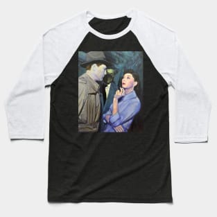 Film Noir Detectives Baseball T-Shirt